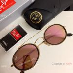 Super High AAA Copy Ray-Ban Gold Frame Sunglasses - Unisex Design